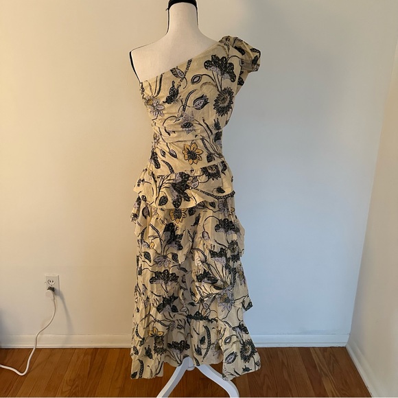 Ulla Johnson Ondine Dress Color Lemonbalm Size 4 excellent condition - Picture 6 of 11